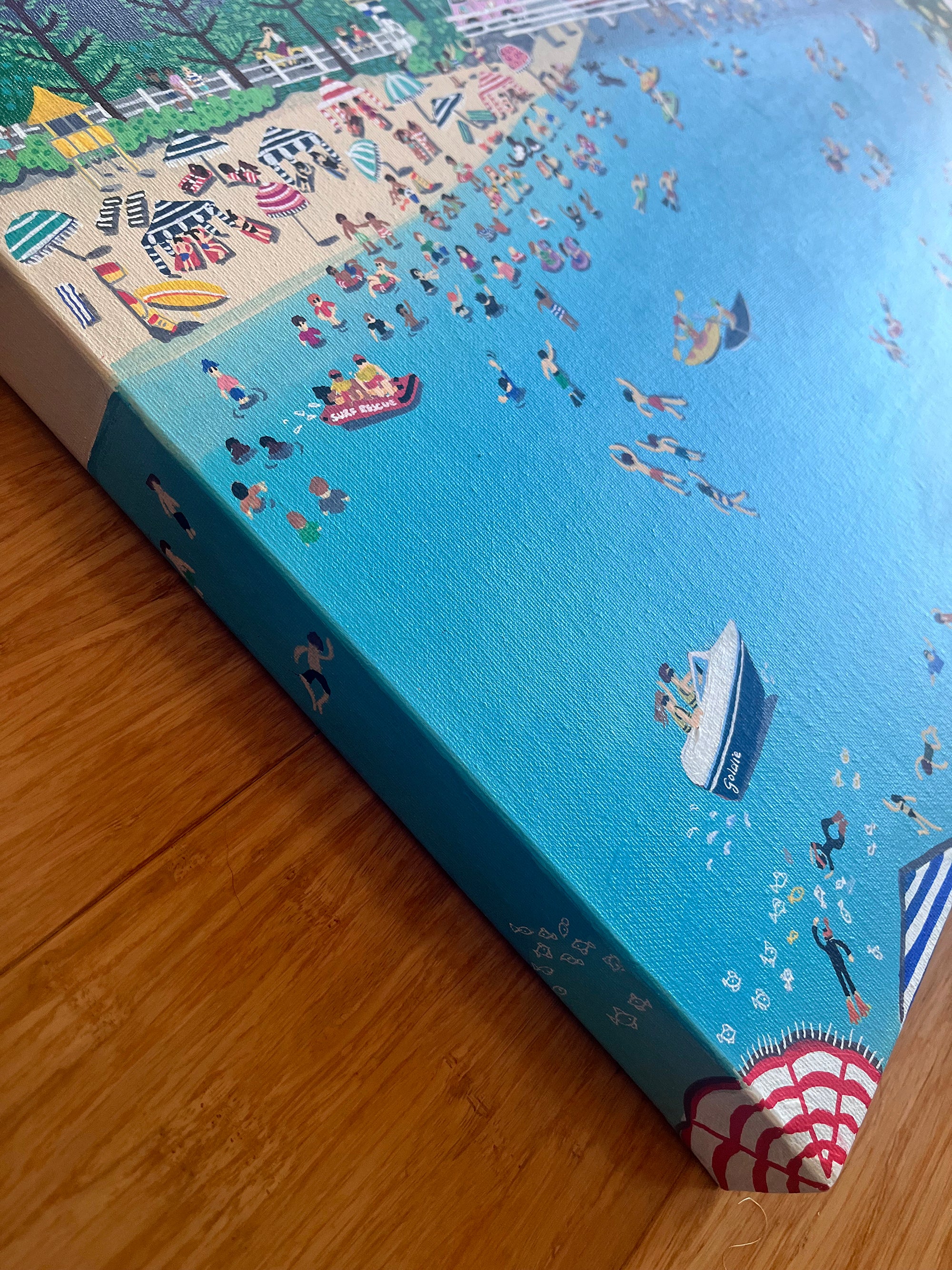 Sunburnt at Tallebudgera Creek