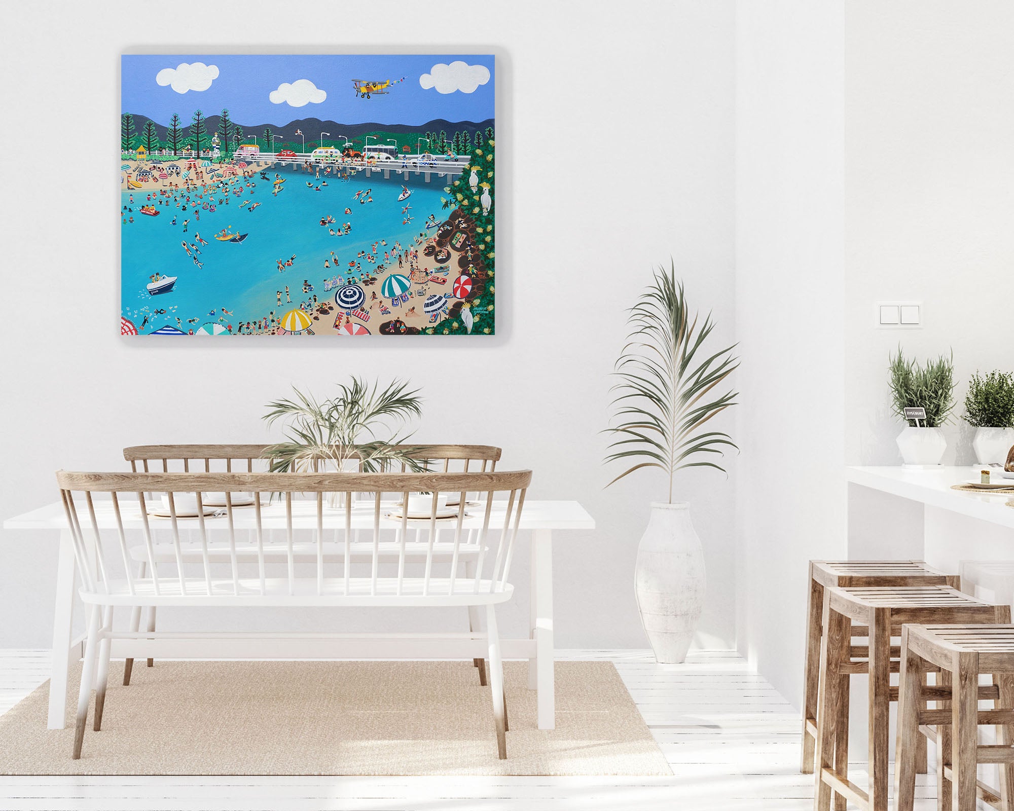 Sunburnt at Tallebudgera Creek