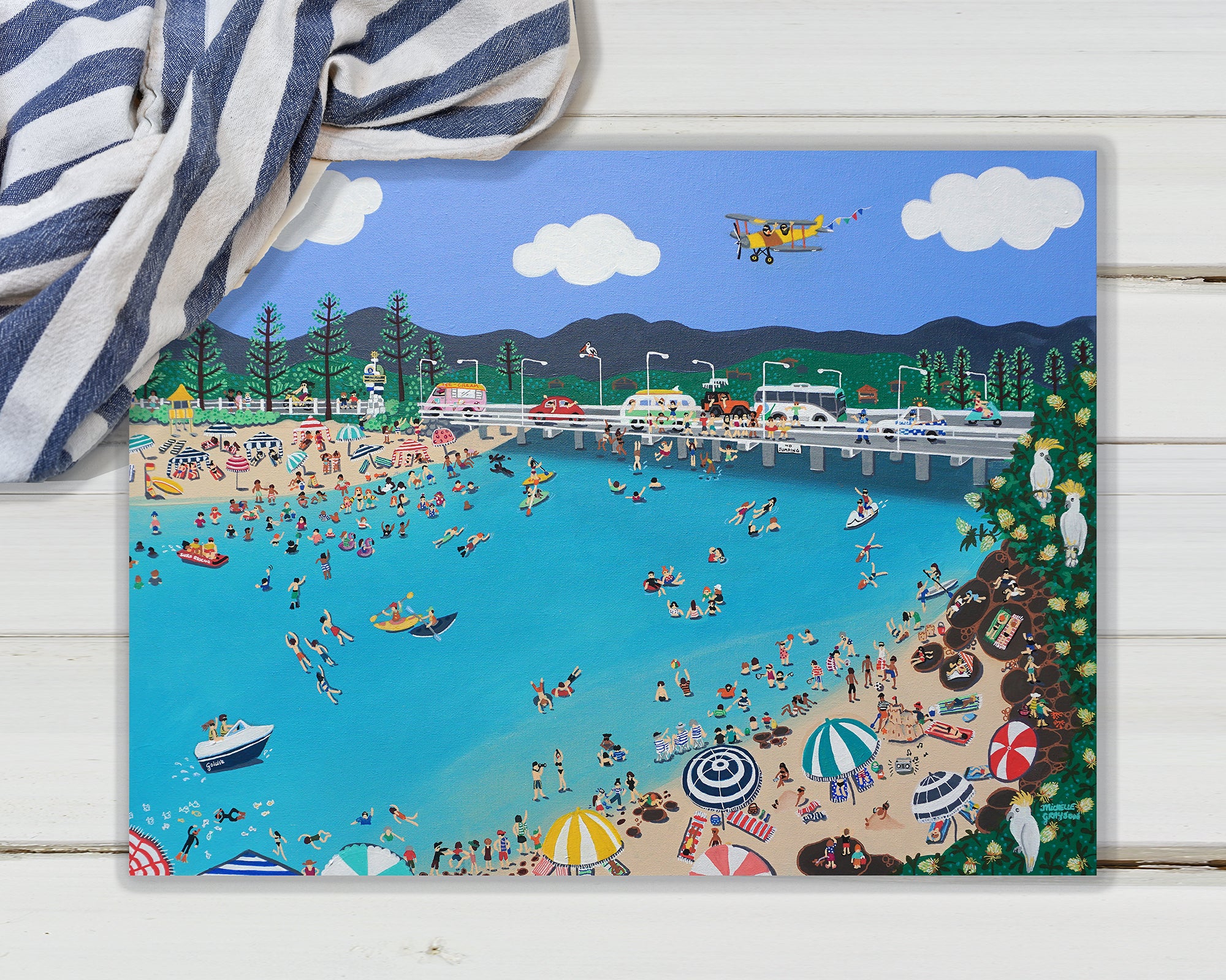 Sunburnt at Tallebudgera Creek