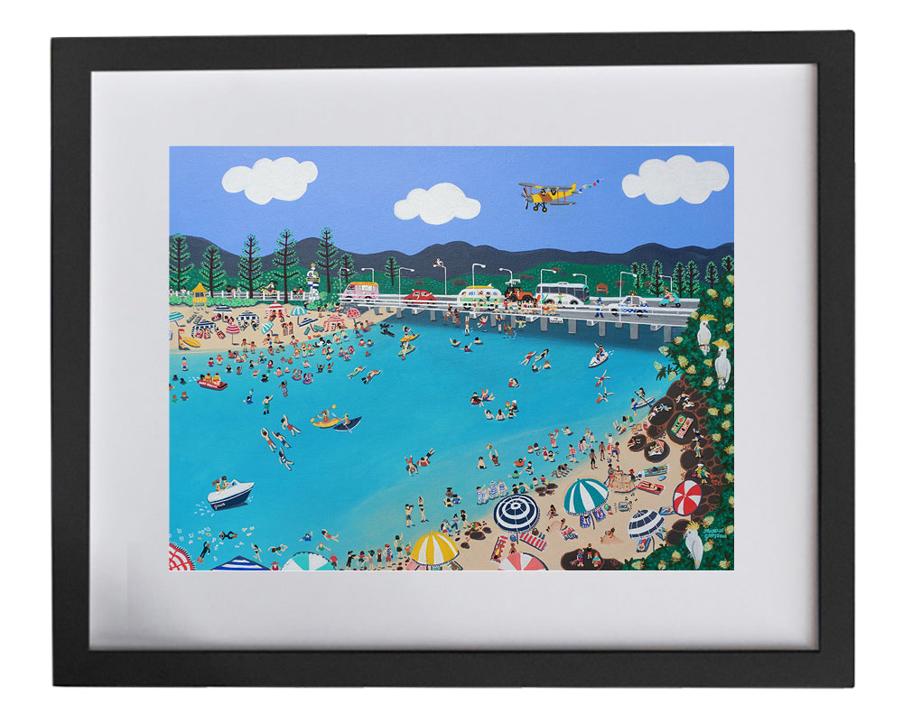 Sunburnt at Tallebudgera Creek