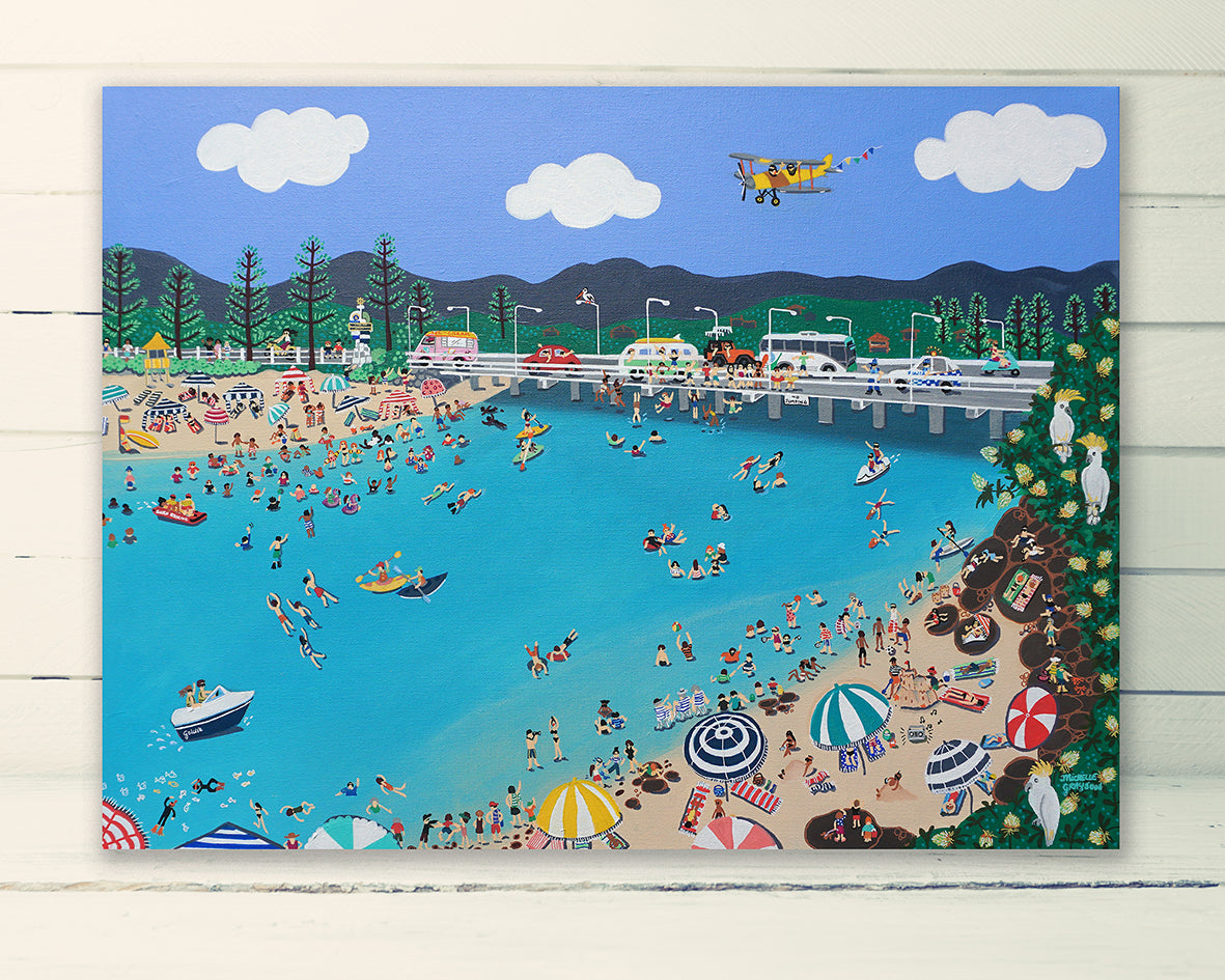 Sunburnt at Tallebudgera Creek