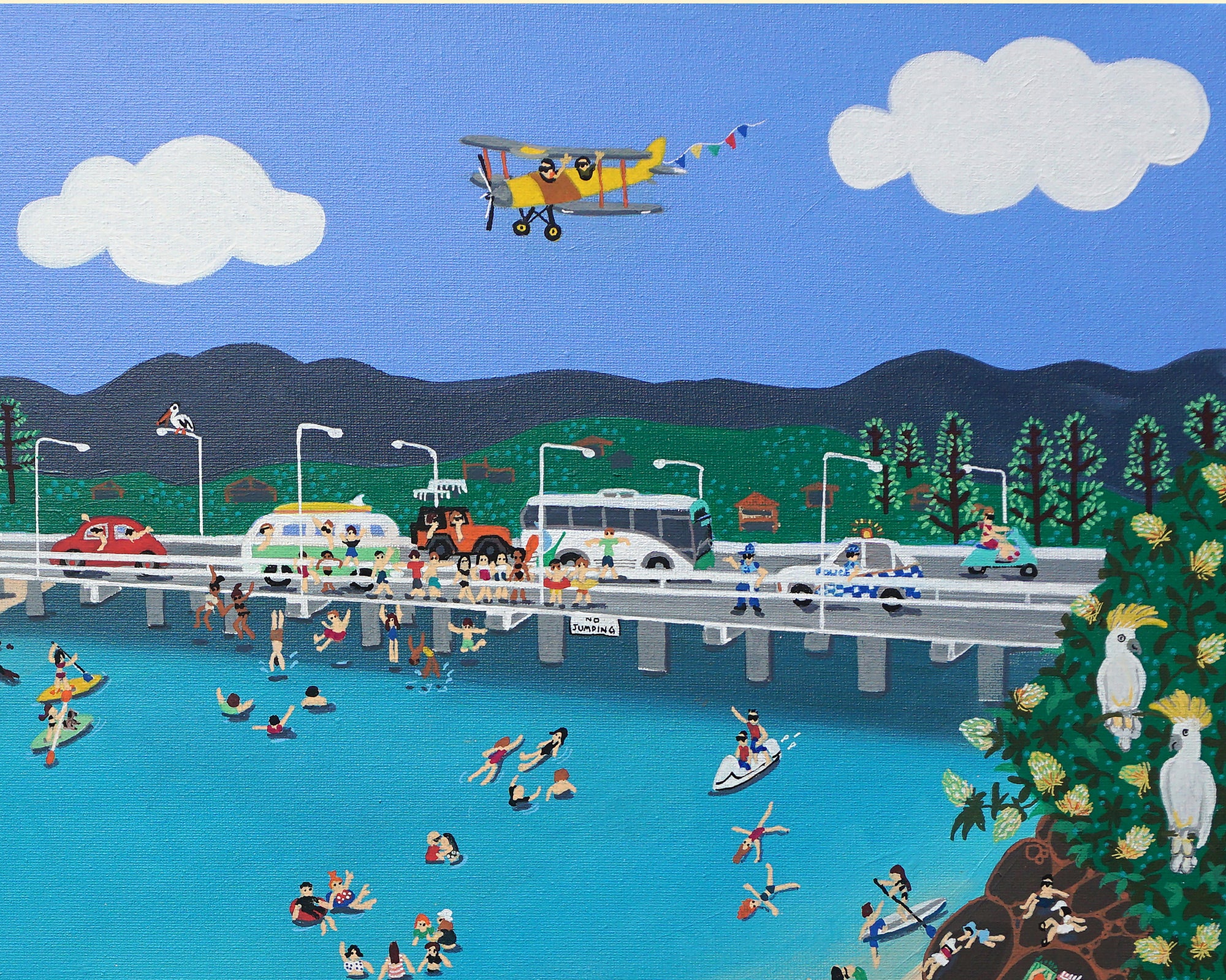 Sunburnt at Tallebudgera Creek