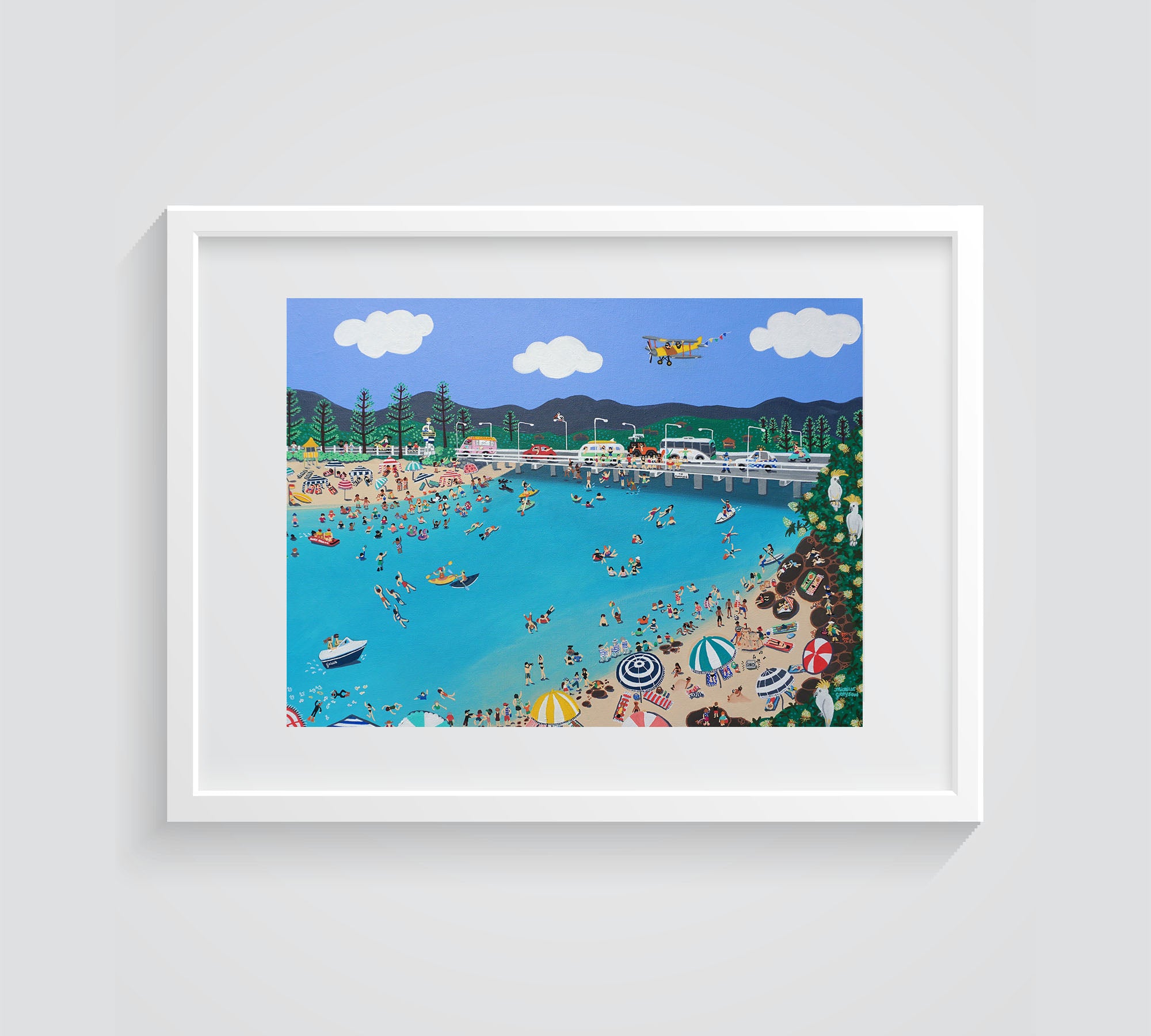 Sunburnt at Tallebudgera Creek