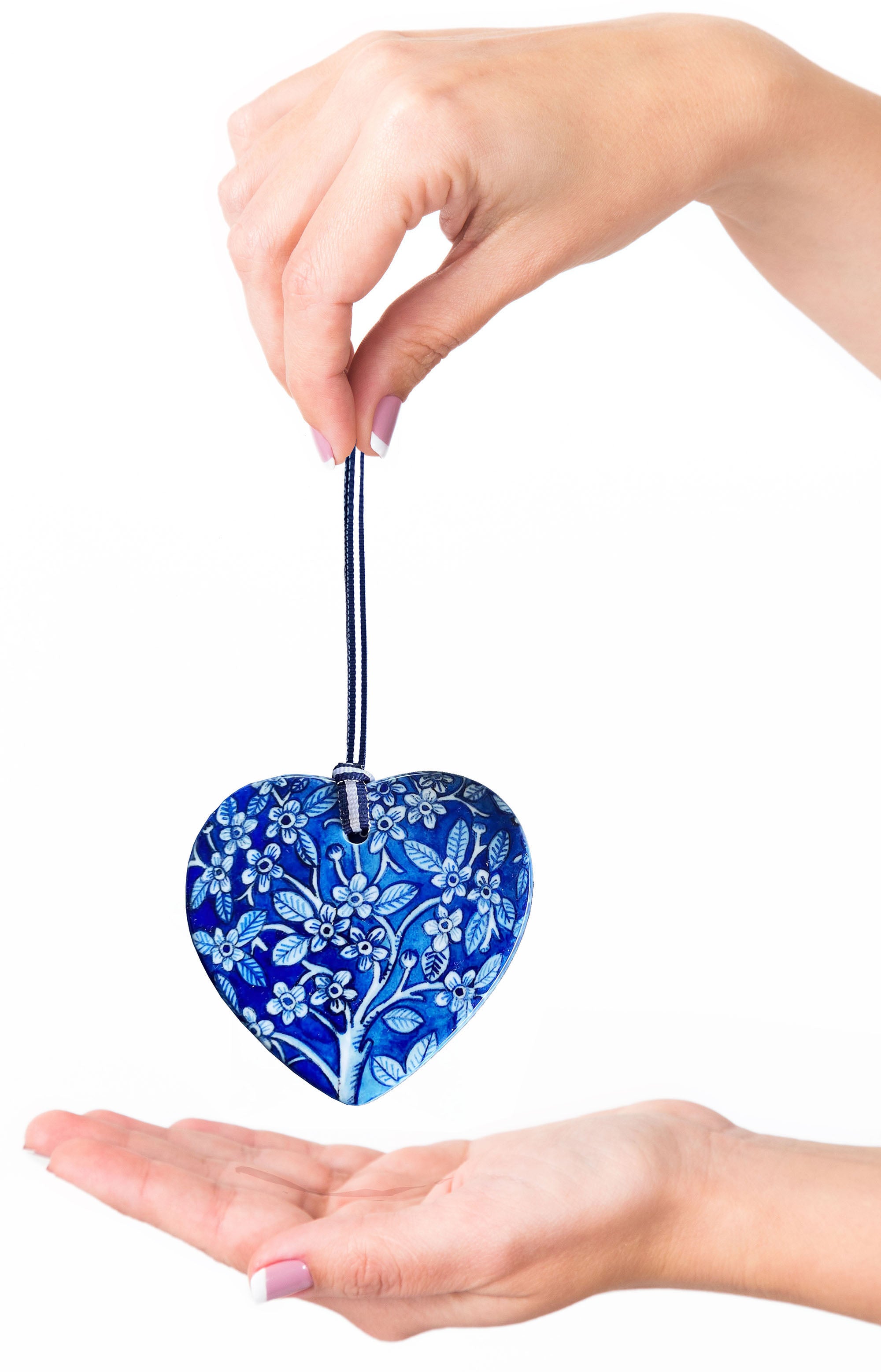 Flower Berry Heart ornament