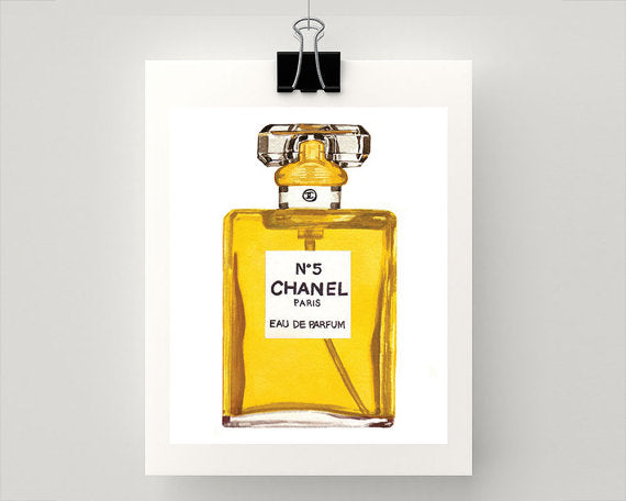 Chanel number 5 painting Clearance