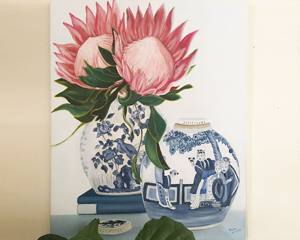 Original oil on canvas Timeless Beauty