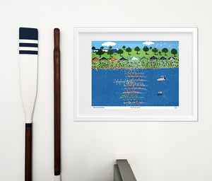 BSRA Rowing - The final sprint - Girls Head of the River/ All Hallow's