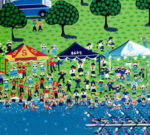 BSRA Rowing - The final sprint - Girls Head of the River/ All Hallow's