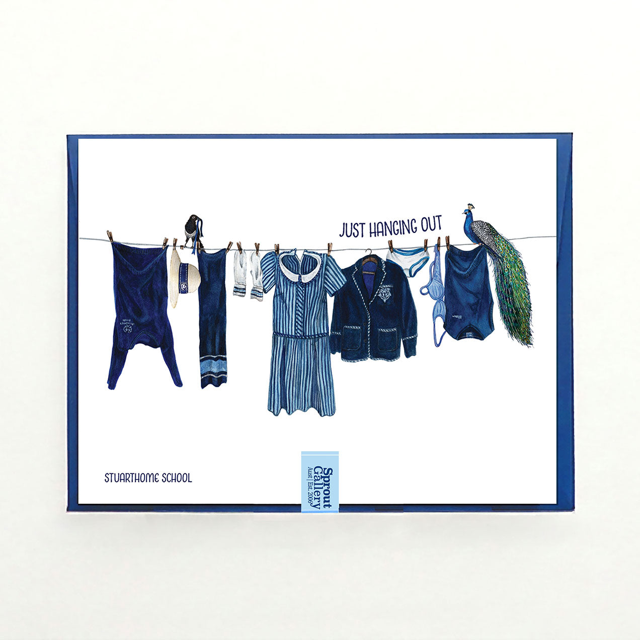 Stuartholme School - 'Just hanging out' greeting card