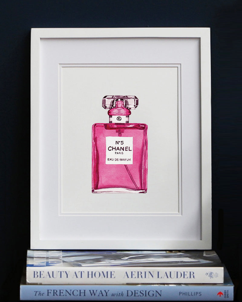 Print of Chanel No 5 perfume - Sprout Gallery